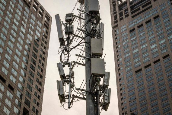 AFP / Scanpix Photo / 5G Communication Tower in Beijing