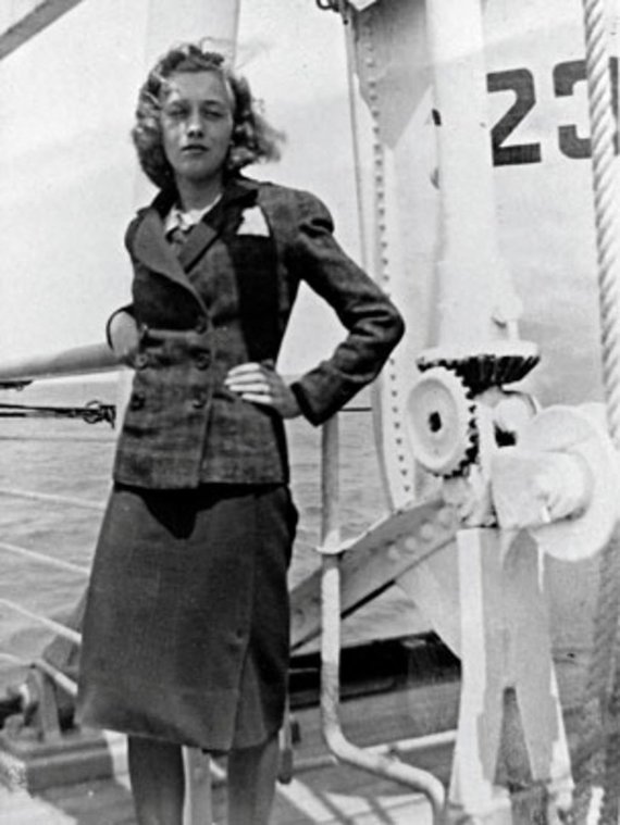 Personal archive photo / Gisela Knepel, 15, aboard the “St.  Luis