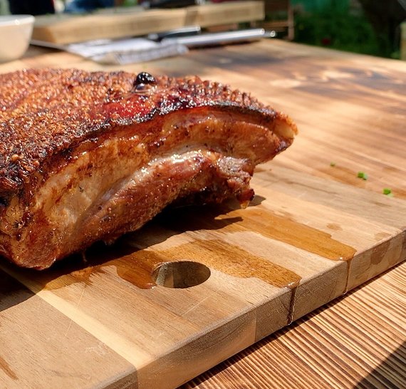 TV3 photo Pork bacon with crispy crust