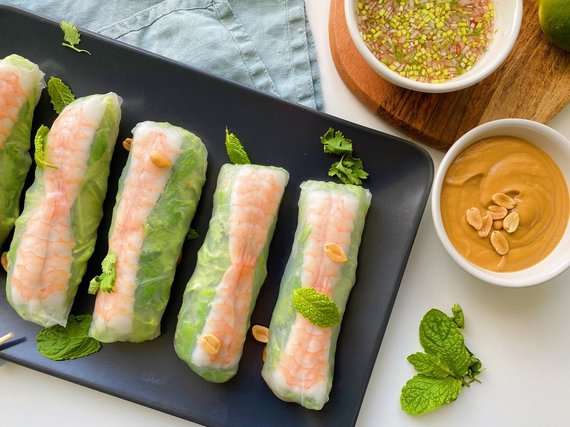 TV3 photo Summer rolls with shrimp