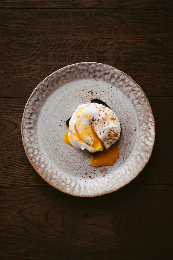 Photo from Blogger Turkish sandwich with a hard-boiled egg on a T-shirt