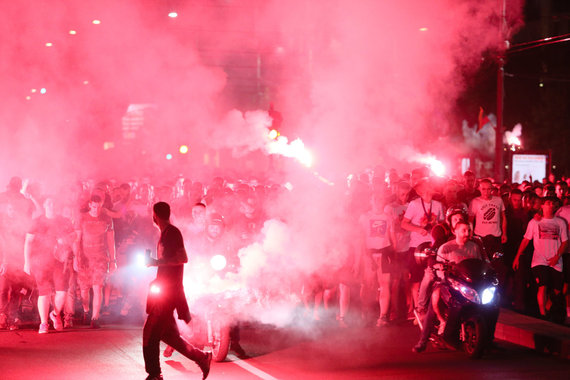   Erik Ovcharenko / 15min photo / Belgradov's Crvena Zvezda match 