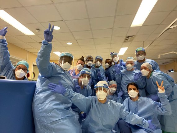 Personal photo / According to J. Grigaitienė, the support of colleagues was especially important when they worked at Queen's Hospital in London.