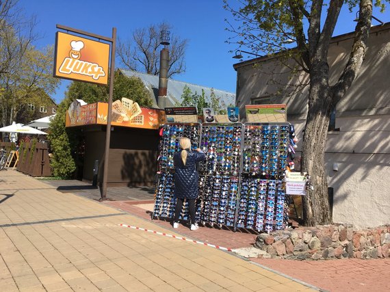 Aurelija Jašinskienė / 15min.lt photo / There were no guests in Palanga at the weekend: people traveled more bravely, visited cafes and had fun. 