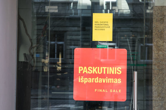 Photo by Julius Kalinskas / 15min / Businesses temporarily detained in Vilnius