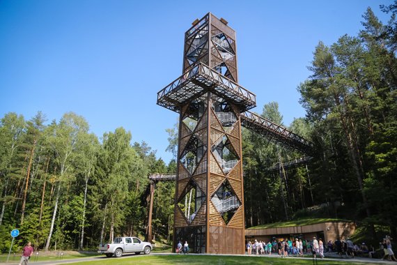 Julius Kalinskas / 15min photo / trail of the tree crown in Anykščiai