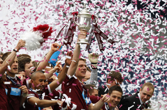 Reuters / Scanpix Photo / With the Scottish Cup - Marius Žaliūkas