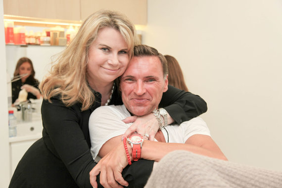   Picture by Ingrid Tonarauskaitė / Žilvinas Grigaitis with his wife Elle Martin Grigaitis 