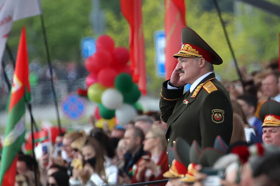 AFP / Scanpix photo / Commemoration of Victory Day in Belarus