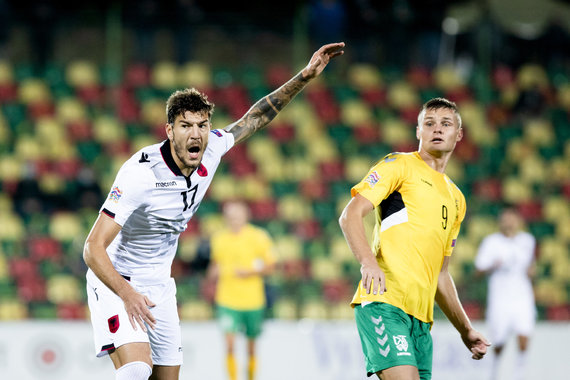 Photo by Luke April / 15min / National League Match: Lithuania - Albania