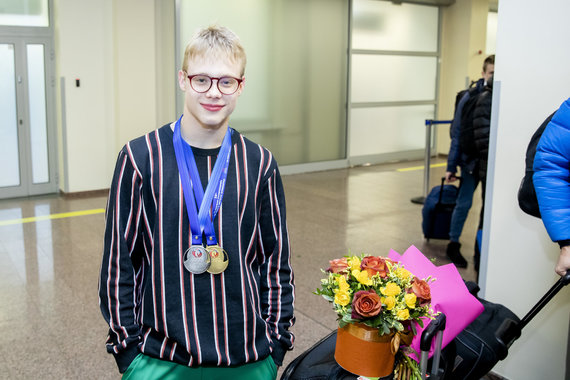 Photo by Lukas Balandis / 15min / Lithuanian gymnast Gytis Chasažirovas.