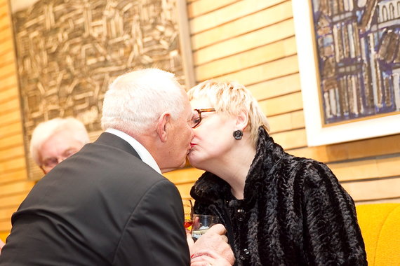 Photo of Vigantas Ovadnevas / Žmonės.lt / Gediminas Girdvainis with his wife, actress Kristina Andrejauskaite