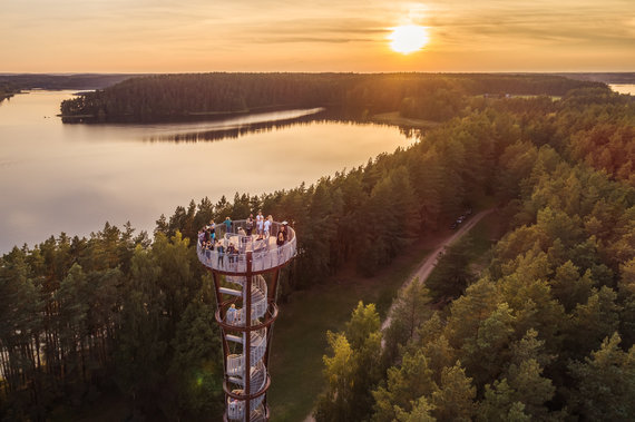 Travel in Lithuania photo / Mindūnai observation tower