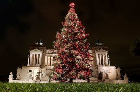 AFP / Scanpix photo / Christmas tree in Rome in 2019