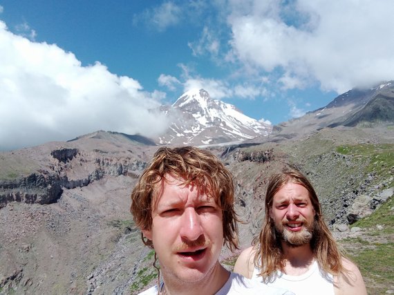 Photo by G.Baranauskas / I, Dan and Kazbek.  The photo was taken at 3014m high.