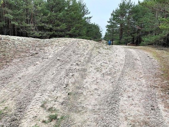 Photo from KNNP Management / The high mountains of the peninsula have become an amusement park for nature hooligans.  ATV tracks are found in many places