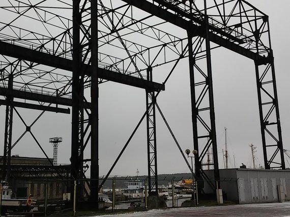 Photo by L. Sėlenienė / shipyard shed 