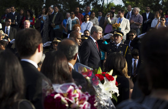 Reuters / Scanpix photo / Commemoration of the Air India plane crash in Canada