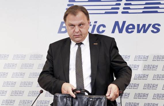 Photo by Valdas Kopūstas / 15min / Valdas Sutkus, President of the Lithuanian Business Confederation