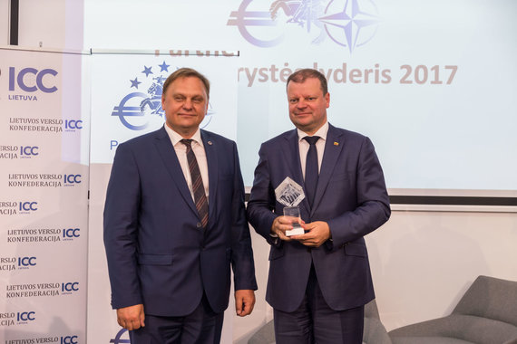 Photo by Svajūnas Stroinas / 15min / Annual Awards of the Lithuanian Business Confederation