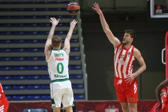 photo Getty Images /euroleague.net/Belgrade Crvena Zvezda - Kaunas Žalgiris