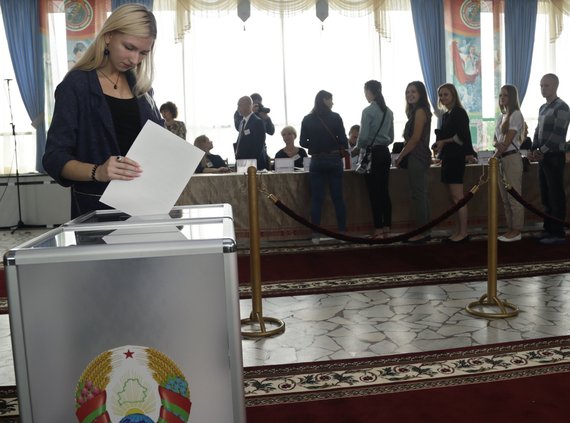 Scanpix / AP Photo / Elections in Belarus