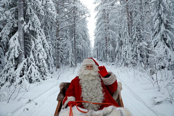 Reuters / Photo by Scanpix / Santa Claus awaits the holidays in Lapland