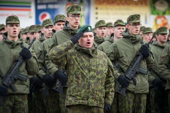 Photo by Alfredas Pliadis / Oath of the Motorized Infantry Brigade 