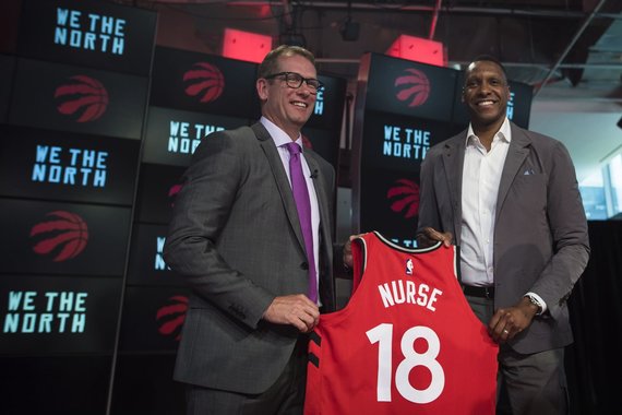   AFP / Scanpix Photo / Nurse Nix and Masai Ujiri 