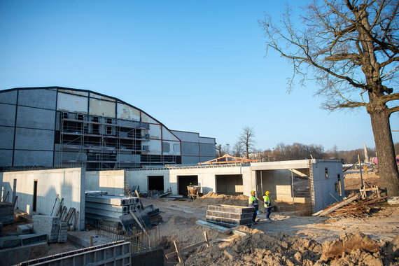 Kaunas City Municipality Photo / Kaunas Sports Hall Reconstruction is being completed