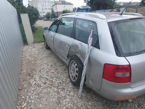 Kaunas County Police Photo / Traffic Accident at Linkuvos and A. Stulginskio Streets