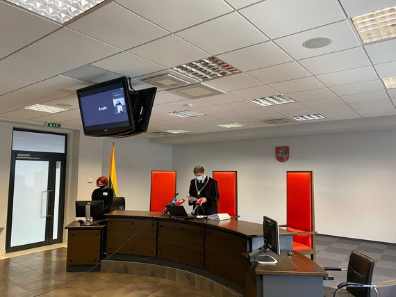 Photo of the Kaunas Regional Court / The ruling was announced by Algirdas Giedraitis, President of the Chamber of Judges of the Kaunas Regional Court and Rapporteur