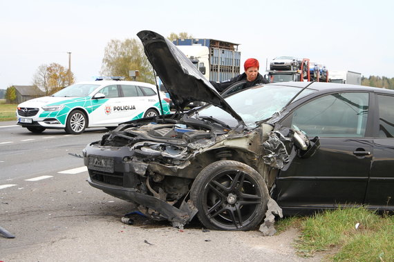 Photo by Tomas Markelevičius / 15min / At the accident site