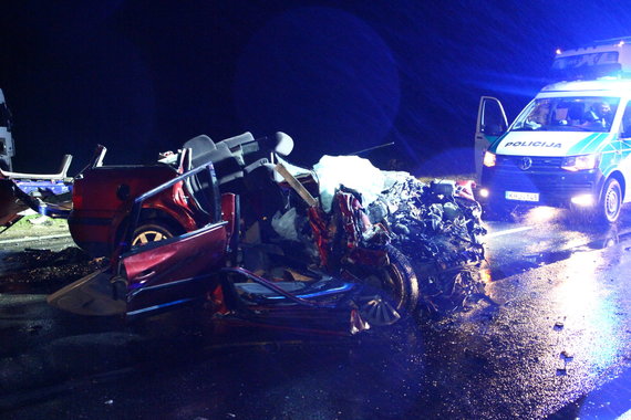 Photo by Tomas Markelevičius / 15min / At the scene of the accident