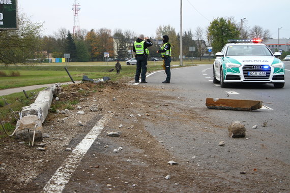 Photo by Tomas Markelevičius / 15min / At the scene of the accident