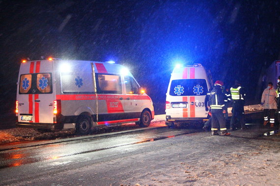 Photo by Tomas Markelevičius / 15min / At the scene of the accident