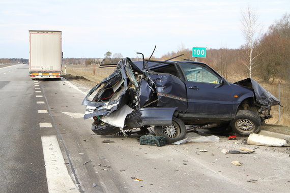 Photo by Tomas Markelevičius / 15min / At the scene of the accident