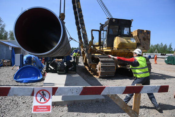 Photo of Scanpix / Nord Stream 2 gas pipeline under construction