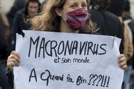 Scanpix / SIPA Photo / Macronavirus Protest