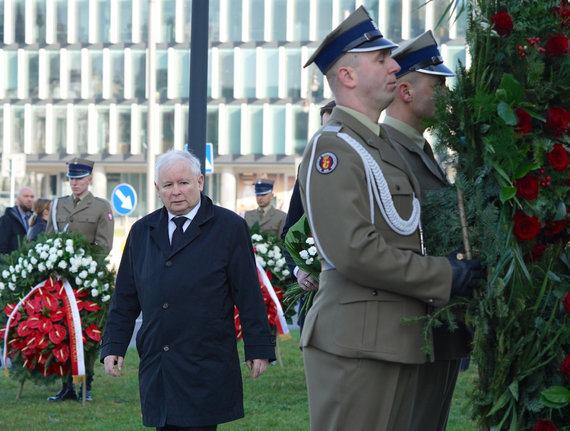 AFP / Photo by Scanpix / Jaroslaw Kaczynski