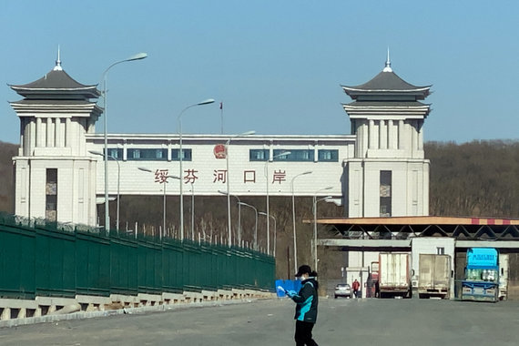 Reuters / Scanpix photo / Russian-Chinese border in Suifench