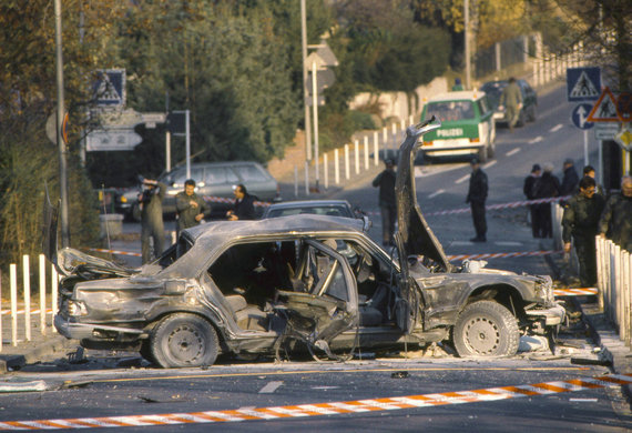 Scanpix / ITAR-TASS photo / Alfred Herrhausen's car exploded