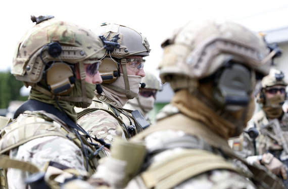 Reuters / Photo by Scanpix / Members of the German Special Forces (KSK)