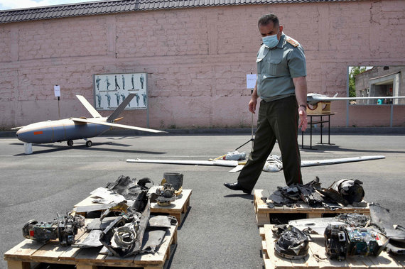 AFP / Scanpix photo / Armenia allegedly shooting down Azerbaijani drones