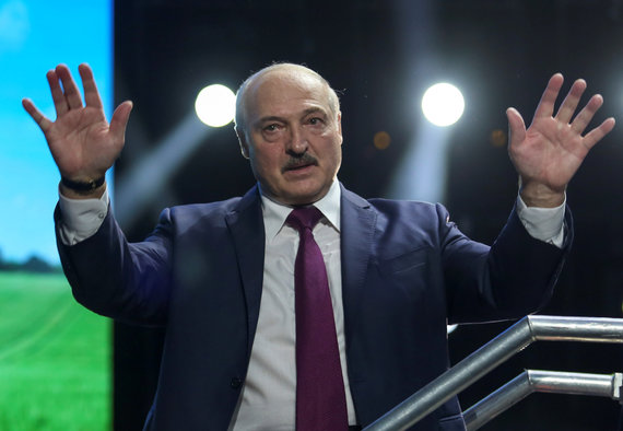 Reuters / Photo by Scanpix / Alexander Lukashenko at the Women's Forum