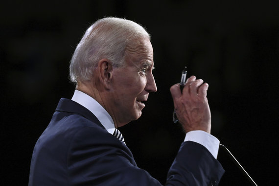 Reuters / Photo by Scanpix / Joe Biden during the debate