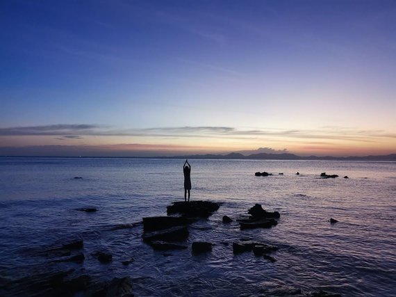 Photo from personal album / Simona Kupetienė in Thailand