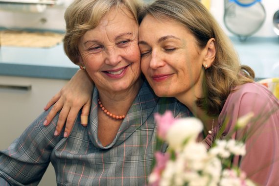 Photo from personal album / Ingrida Ivancė with her mother