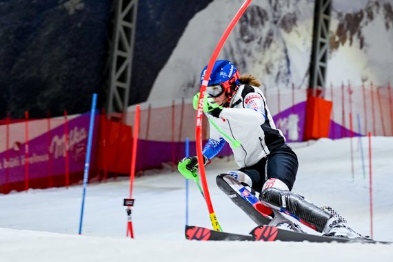 Photo by Aleksandras Pustovitas / Petra Vlhova, world alpine ski champion, prepares for the season at Druskininkai.