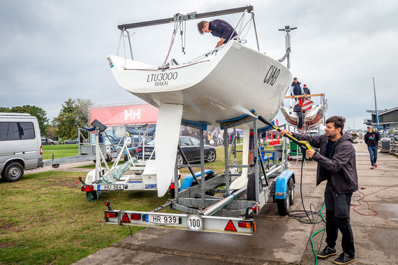 Photo by Augustas Didžgalvis / Moment of the Baltic Championship of the Yacht Class 